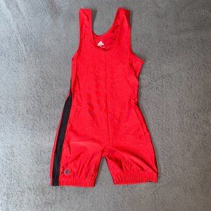 Adidas Boys Size L Wrestling Singlet